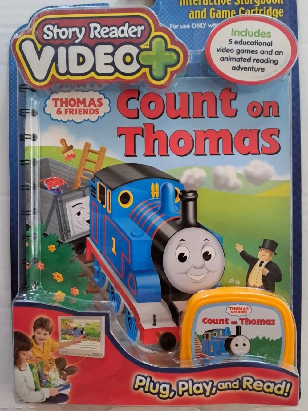 NEW Story Reader Video+ Thomas & Friends Interactive Storybook 2006